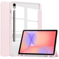 Samsung Galaxy Tab S10 Lite Fodral Tri-Fold Hybrid Rosa - Teknikhallen.se