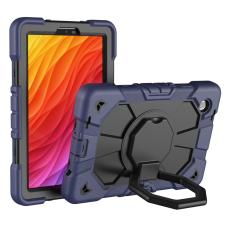  Galaxy Tab A11 Plus Skal Kickstand Shockproof M&ouml;rk Bl&aring; / Svart - Teknikhallen.se