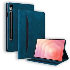  Samsung Galaxy Tab S11 Ultra Fodral Med Frontficka Bl&aring; - Teknikhallen.se