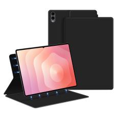  Samsung Galaxy Tab S11 Ultra Fodral Magnetiskt Svart - Teknikhallen.se