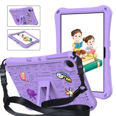  Samsung Galaxy Tab A11 Plus / A9 Plus Skal EVA Kickstand Lila - Teknikhallen.se