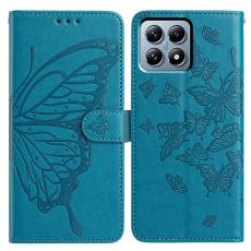  Xiaomi 15T Fodral Med Fj&auml;ril Tryck Bl&aring; - Teknikhallen.se