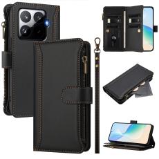  Xiaomi 15T Pro Fodral Multifunktionell L&auml;der Svart - Teknikhallen.se