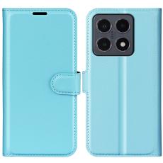  Xiaomi 15T Fodral Litchi L&auml;der Bl&aring; - Teknikhallen.se