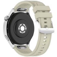  Klockarmband 22 mm Quick Release Silikon Gr&aring; - Teknikhallen.se