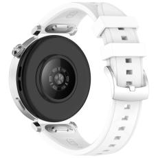  Huawei Watch GT 6/5/4 41 mm/5 Pro 42 mm Armband Silikon Vit - Teknikhallen.se