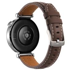  Klockarmband 18 mm &Auml;kta L&auml;der M&ouml;rk Brun - Teknikhallen.se