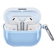  Samsung Galaxy Buds 3/3 Pro Skal Karbinhake TPU Bl&aring; - Teknikhallen.se