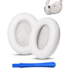  &Ouml;ronkuddar F&ouml;r Bose QuietComfort Ultra L&auml;der Vit - Teknikhallen.se