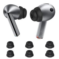 AHASTYLE AHASTYLE 3-PACK &Ouml;ronpluggar F&ouml;r Galaxy Buds 3 Pro Svart - Teknikhallen.se