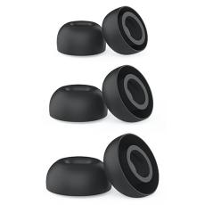 AHASTYLE AHASTYLE 3-PACK AirPods Pro 3 &Ouml;ronpluggar Silikon Svart - Teknikhallen.se