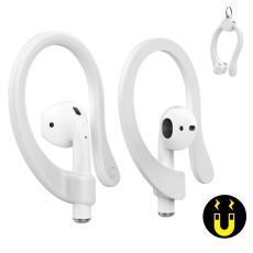 AHASTYLE AHASTYLE AirPods/AirPods Pro 2/1 &Ouml;ronkrokar Vit - Teknikhallen.se