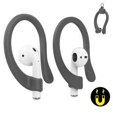 AHASTYLE AHASTYLE AirPods/AirPods Pro 2/1 &Ouml;ronkrokar Gr&aring; - Teknikhallen.se