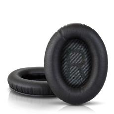  &Ouml;ronkuddar F&ouml;r Bose QuietComfort 35/35 II Svart - Teknikhallen.se