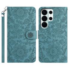  Samsung Galaxy S26 Ultra Fodral Med Blommigt Tryck Gr&ouml;n - Teknikhallen.se