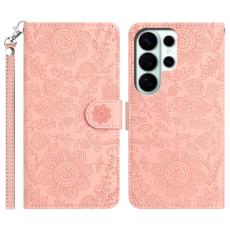  Samsung Galaxy S26 Ultra Fodral Med Blommigt Tryck Rosa - Teknikhallen.se