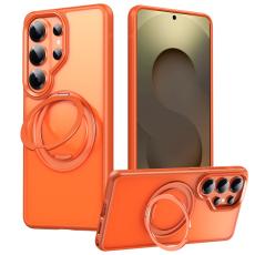  Samsung Galaxy S26 Ultra Skal MagSafe Kickstand Orange - Teknikhallen.se