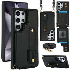  Samsung Galaxy S26 Ultra Skal Multifunktionellt L&auml;der Svart - Teknikhallen.se