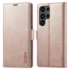 LC.IMEEKE LC.IMEEKE Samsung Galaxy S26 Ultra Fodral L&auml;der Ros&eacute;guld - Teknikhallen.se