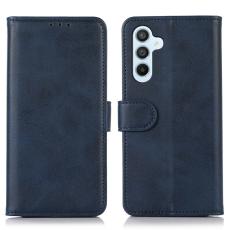  Samsung Galaxy S26 Fodral L&auml;der Bl&aring; - Teknikhallen.se