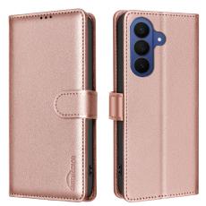 BINFEN BINFEN Samsung Galaxy S26 Fodral RFID L&auml;der Ros&eacute;guld - Teknikhallen.se