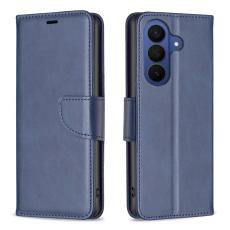  Samsung Galaxy S26 Fodral L&auml;der Bl&aring; - Teknikhallen.se
