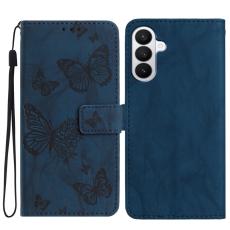  Samsung Galaxy S26 Fodral Fj&auml;ril Tryck Bl&aring; - Teknikhallen.se