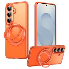  Samsung Galaxy S26 Skal MagSafe Kickstand Orange - Teknikhallen.se