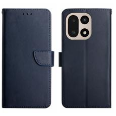  OnePlus 15 Fodral &Auml;kta L&auml;der Bl&aring; - Teknikhallen.se
