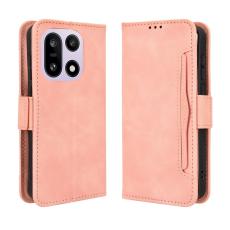  OnePlus 15 Fodral Med Avtagbart Kortfodral L&auml;der Rosa - Teknikhallen.se