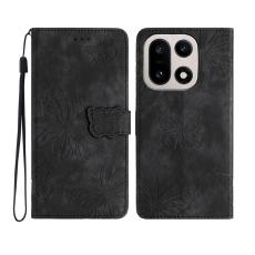  OnePlus 15 Fodral Med Fj&auml;ril Tryck Svart - Teknikhallen.se