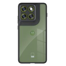  Motorola Edge 70 Skal MagSafe Hybrid Transparent / Svart - Teknikhallen.se