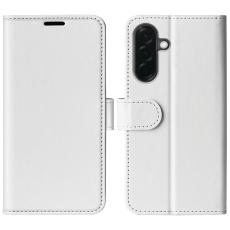  Samsung Galaxy A37 5G Fodral Crazy Horse L&auml;der Vit - Teknikhallen.se