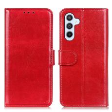  Samsung Galaxy A57 5G Fodral Crazy Horse L&auml;der R&ouml;d - Teknikhallen.se
