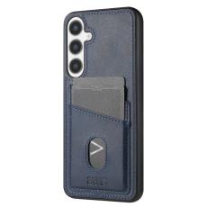 AZNS AZNS Samsung Galaxy A37 5G Skal Med Kortfack L&auml;der Bl&aring; - Teknikhallen.se