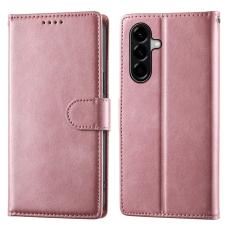  Samsung Galaxy A37 5G Fodral L&auml;der Ros&eacute;guld - Teknikhallen.se