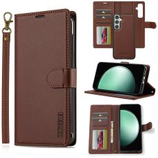 LC.IMEEKE LC.IMEEKE Samsung Galaxy A57 5G 2in1 Magnet Fodral/Skal Brun - Teknikhallen.se