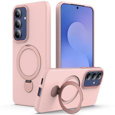  Samsung Galaxy A37 5G Skal MagSafe Kickstand Hybrid Rosa - Teknikhallen.se