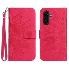  Samsung Galaxy A57 5G Fodral Solros Tryck Rosa - Teknikhallen.se