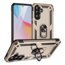  Samsung Galaxy A37 5G Skal Shockproof Hybrid Ring Guld - Teknikhallen.se