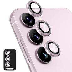 ENKAY ENKAY Galaxy A57 / A37 5G Linsskydd H&auml;rdat Glas Rosa - Teknikhallen.se