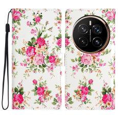  Honor Magic7 Pro Fodral Med Tryck Rosa Blommor - Teknikhallen.se