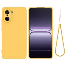  OnePlus Nord CE5 Skal Liquid Silikon Gul - Teknikhallen.se