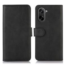  OnePlus Nord CE5 Fodral L&auml;der Svart - Teknikhallen.se