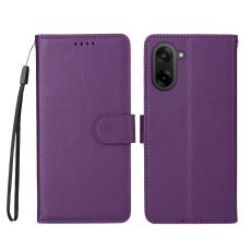  OnePlus Nord CE5 Pl&aring;nboksfodral L&auml;der Lila - Teknikhallen.se