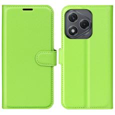  Honor 400 Smart Fodral Litchi L&auml;der Gr&ouml;n - Teknikhallen.se