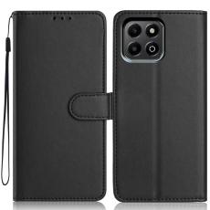 Honor 400 Smart Pl&aring;nboksfodral L&auml;der Svart - Teknikhallen.se