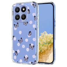  Honor 400 Smart Skal Med Tryck Fj&auml;rilar / Blommor - Teknikhallen.se