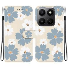  Honor 400 Smart Fodral L&auml;der Blue Daisy - Teknikhallen.se