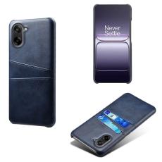  OnePlus Nord CE5 L&auml;derbelagt Skal Med Kortfack Bl&aring; - Teknikhallen.se